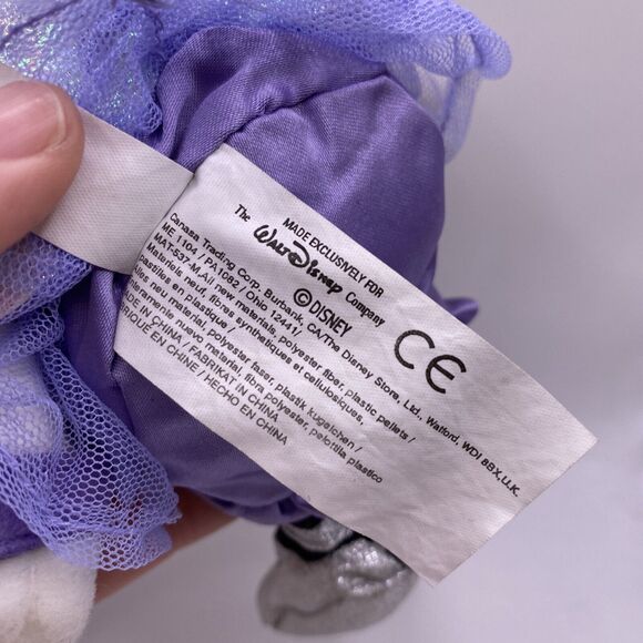 Walt Disney The Disney Store Bean Bag Minnie Mouse Sugar Plum Fairy Theme Parks - Picture 7 of 8